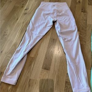 Lululemon align 25'' very faint pink NWOT